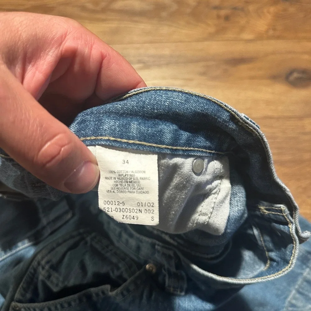 Vintage Arizona Jean Co Blue Carpenter Denim Shorts Mens 34 Baggy Y2K Workwear
